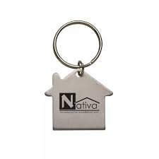 Kit Chaveiro Plaquinha Casa personalizados (100peças).