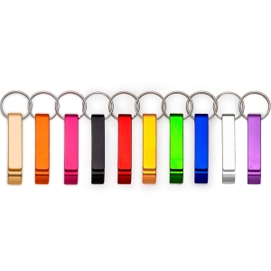 Kit Chaveiros Abridor metal personalizados (100peças)