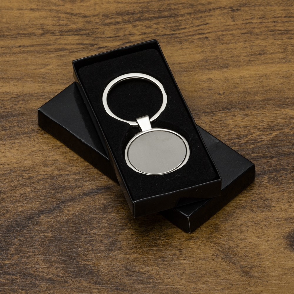 Kit Chaveiro metal redondo personalizado (50peças