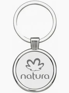Kit Chaveiro metal redondo personalizado (50peças