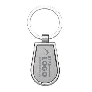 Kit Chaveiro Metal Gota personalizado (50 peças).