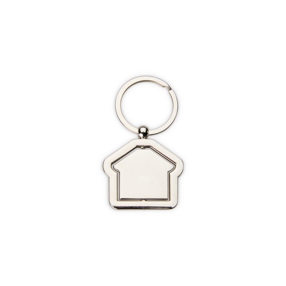 Kit Chaveiros Metal Giratório Casa personalizados (50)