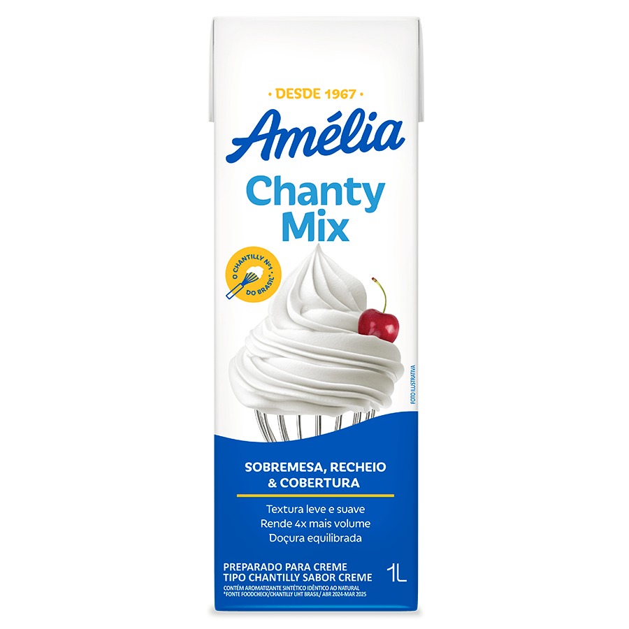 CHANTY MIX CREME AMELIA 1LT VIGOR