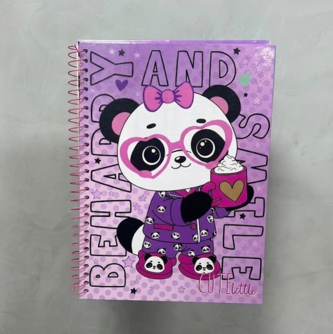 CADERNO 1X1 CD 80F CUTE LITTLE C/ADESIVOS SMART CADERNOS