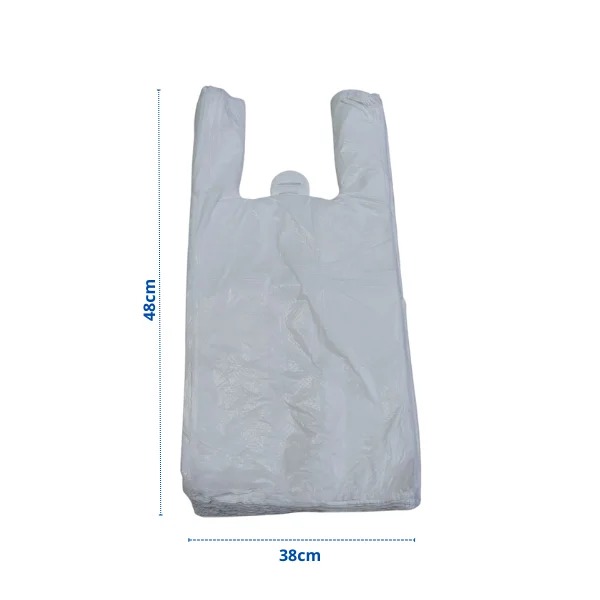 SACOLA BRANCA 38X48 PACKFORT C/MIL