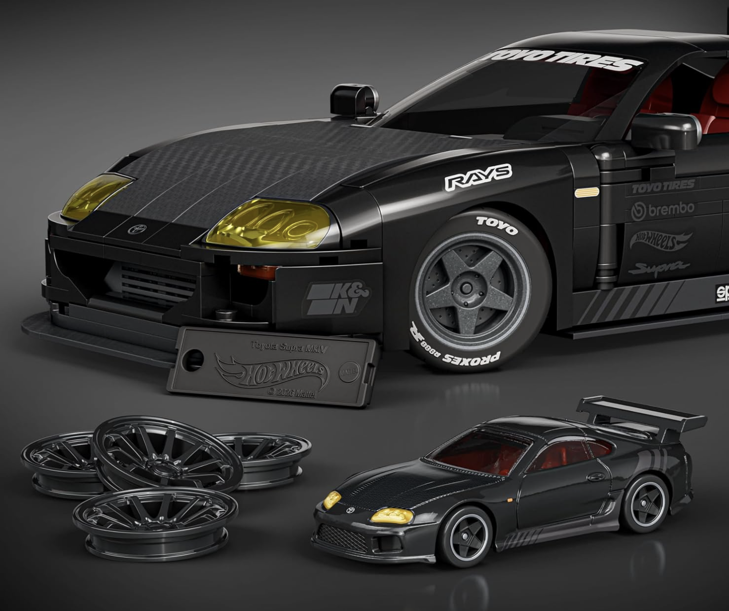 Hot Wheels Brick Shop - Toyota Supra MKIV