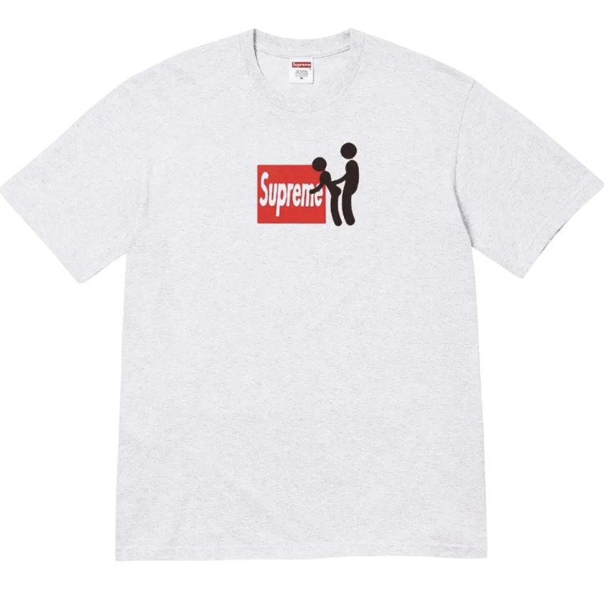 Camiseta Supreme Stick Ash Por*n