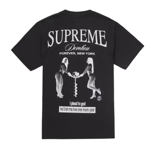 Camiseta Supeme Devotion Black