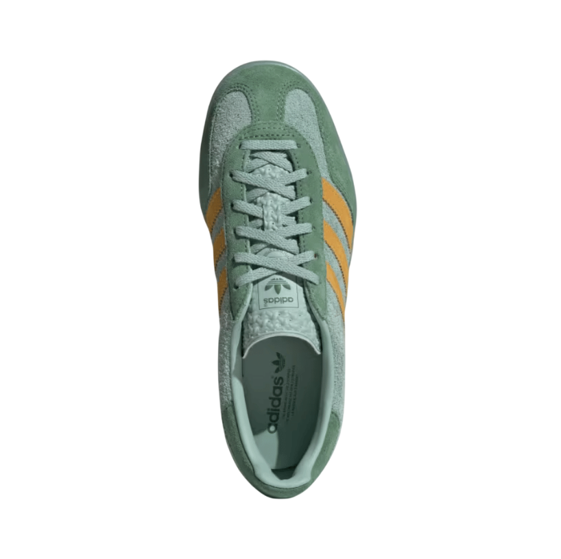 Adidas Gazelle Green Hazy Crew Yellow