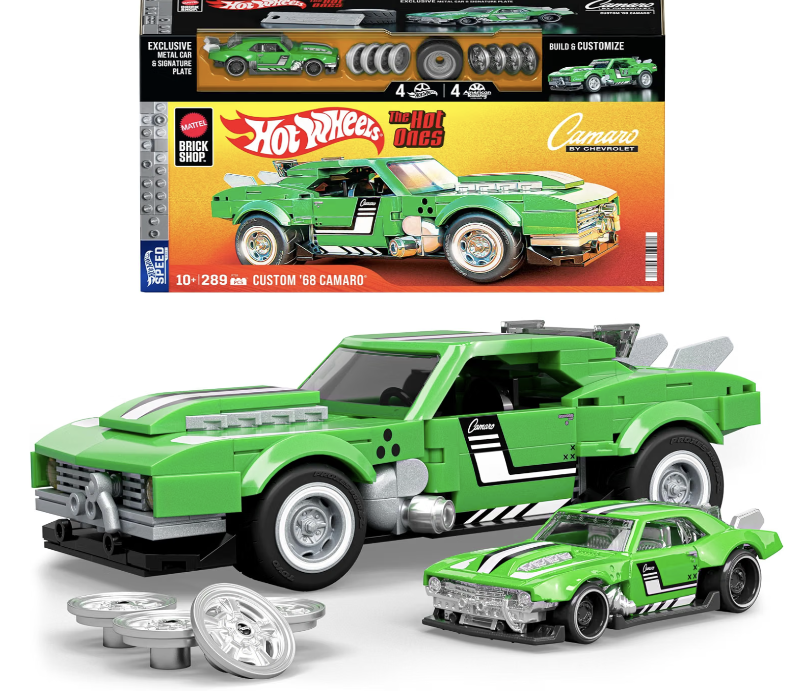 Hot Wheels Brick Shop - Custom '68 Camaro