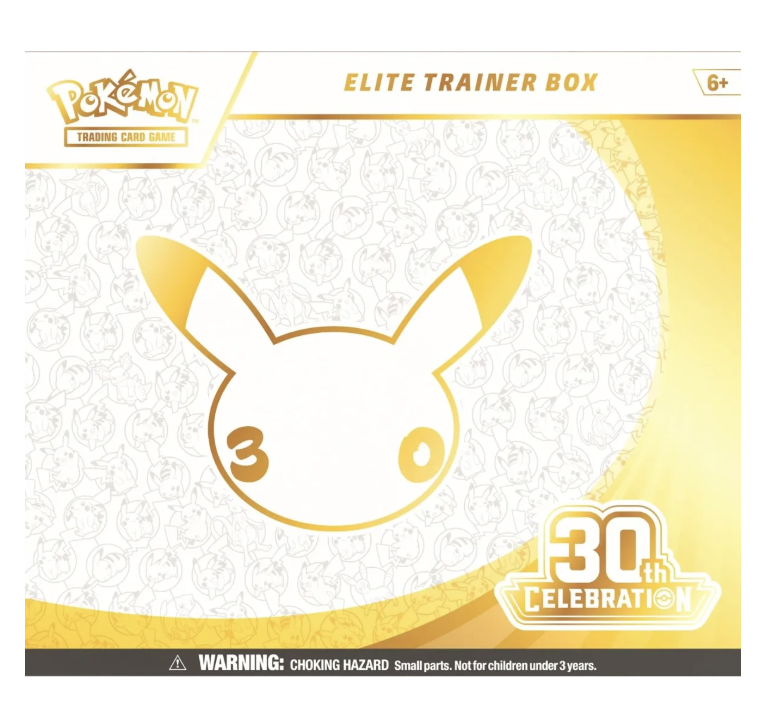Pokémon TCG: 30th Elite Trainer Box - Inglês