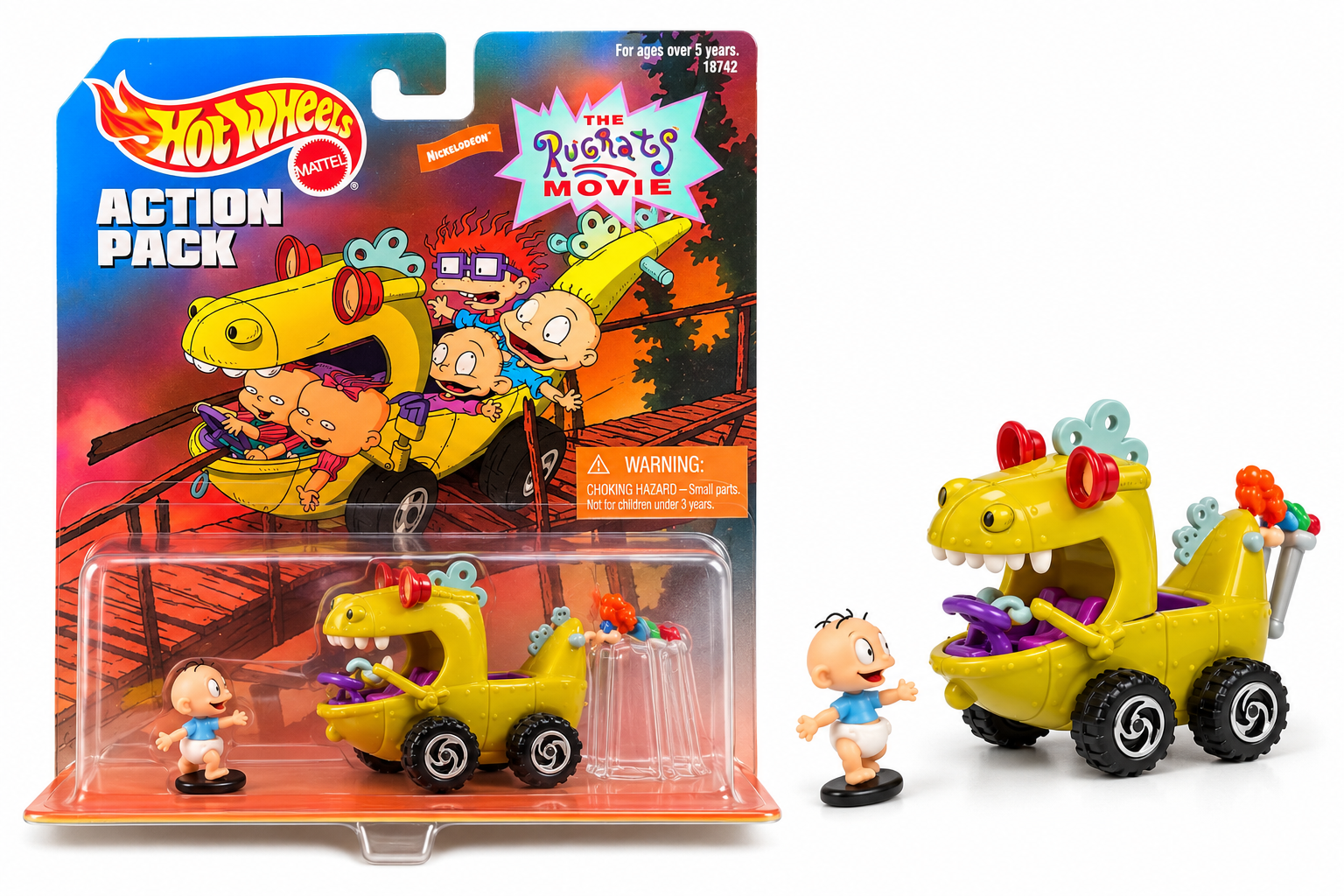 Hot Wheels Action Pack - Rugrats The Movie 1:64