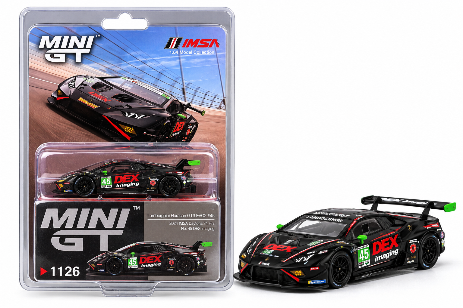 Mini GT X IMSA - Lamborghini Huracán GT3 EVO2 #42