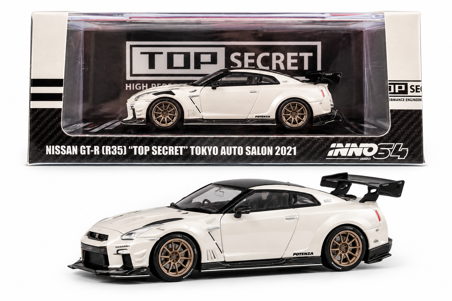 Inno64 - Nissan GT-R(R35) Top Secret Tokyo Auto Salon 2021