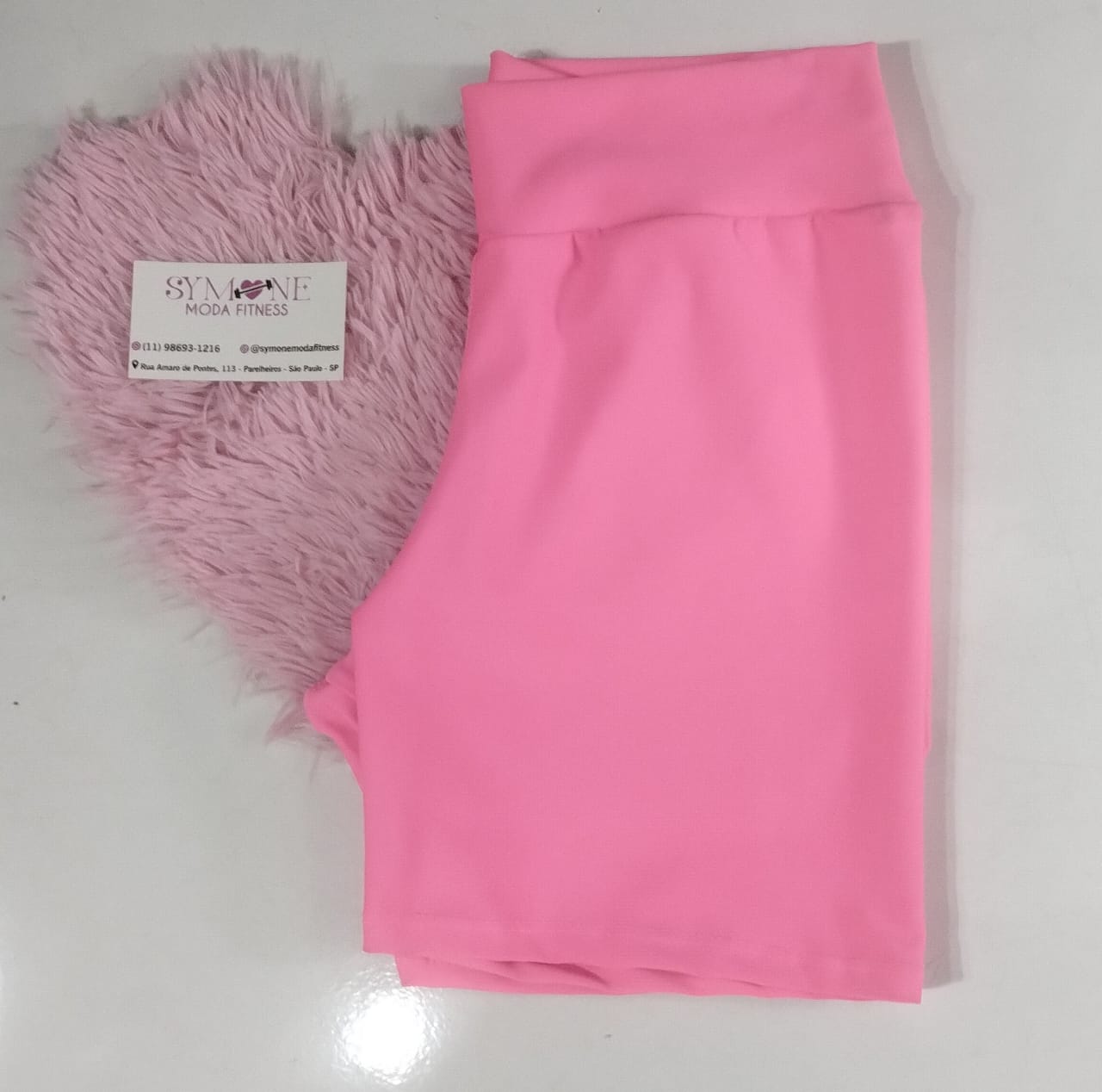 Short Suplex Liso Feminino