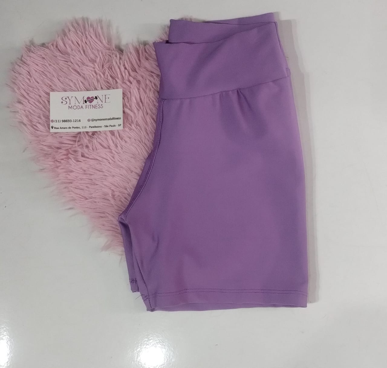 Short Suplex Liso Feminino