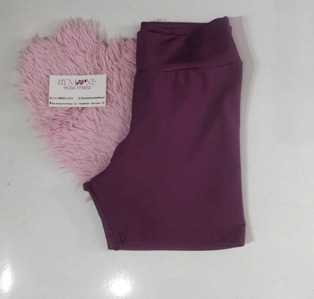 Short Suplex Liso Feminino