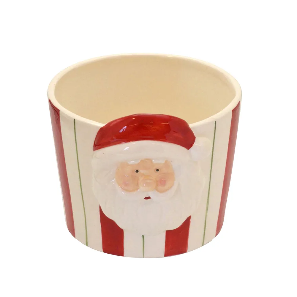 Cachepot Natalino Papai Noel 14cm Espressione