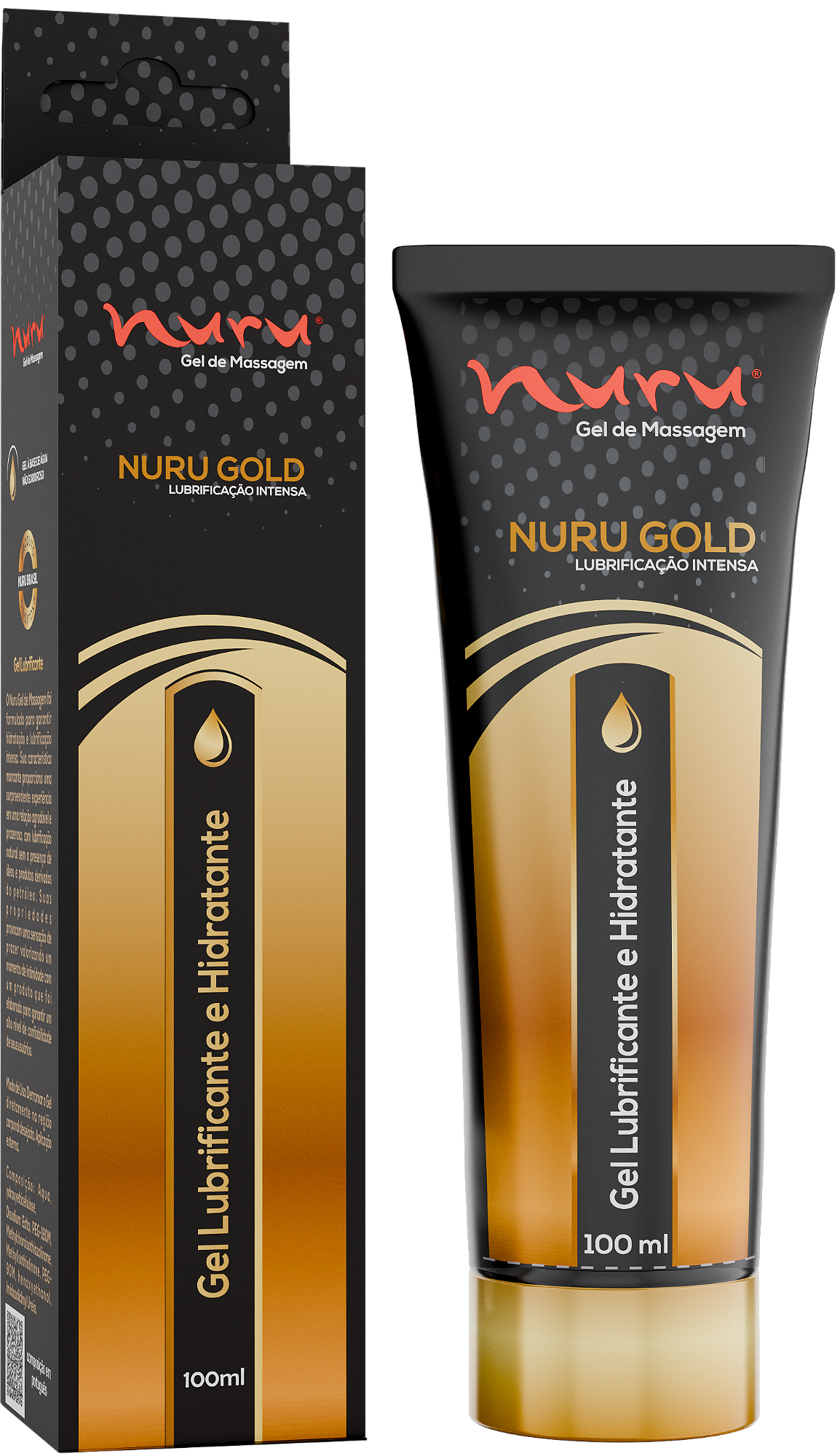 Nuru Gel Lubrificante e Hidratante 100 ml