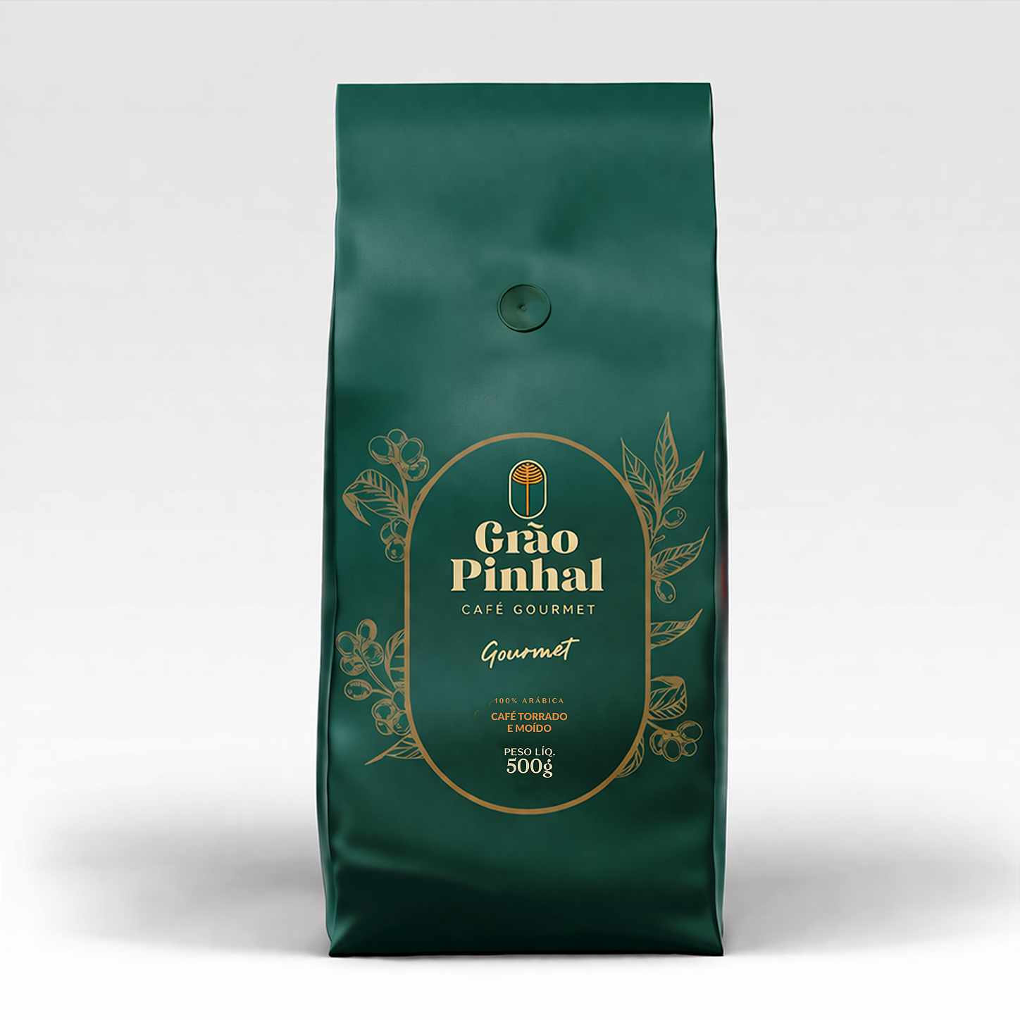 Café Grão Pinhal Gourmet Torrado e Moído 500G
