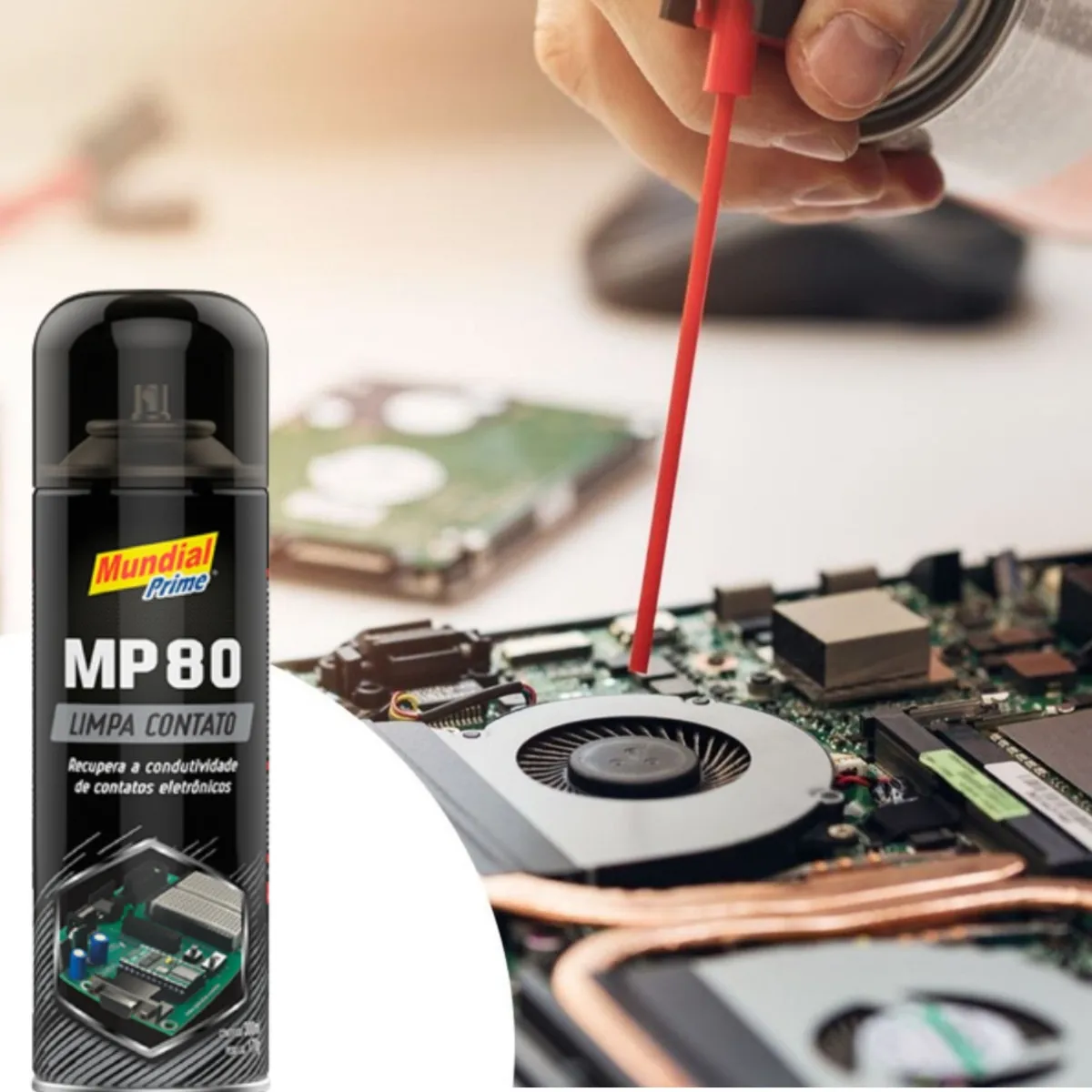 Limpa Contato Spray 300ml Mundial Prime Alta Performance