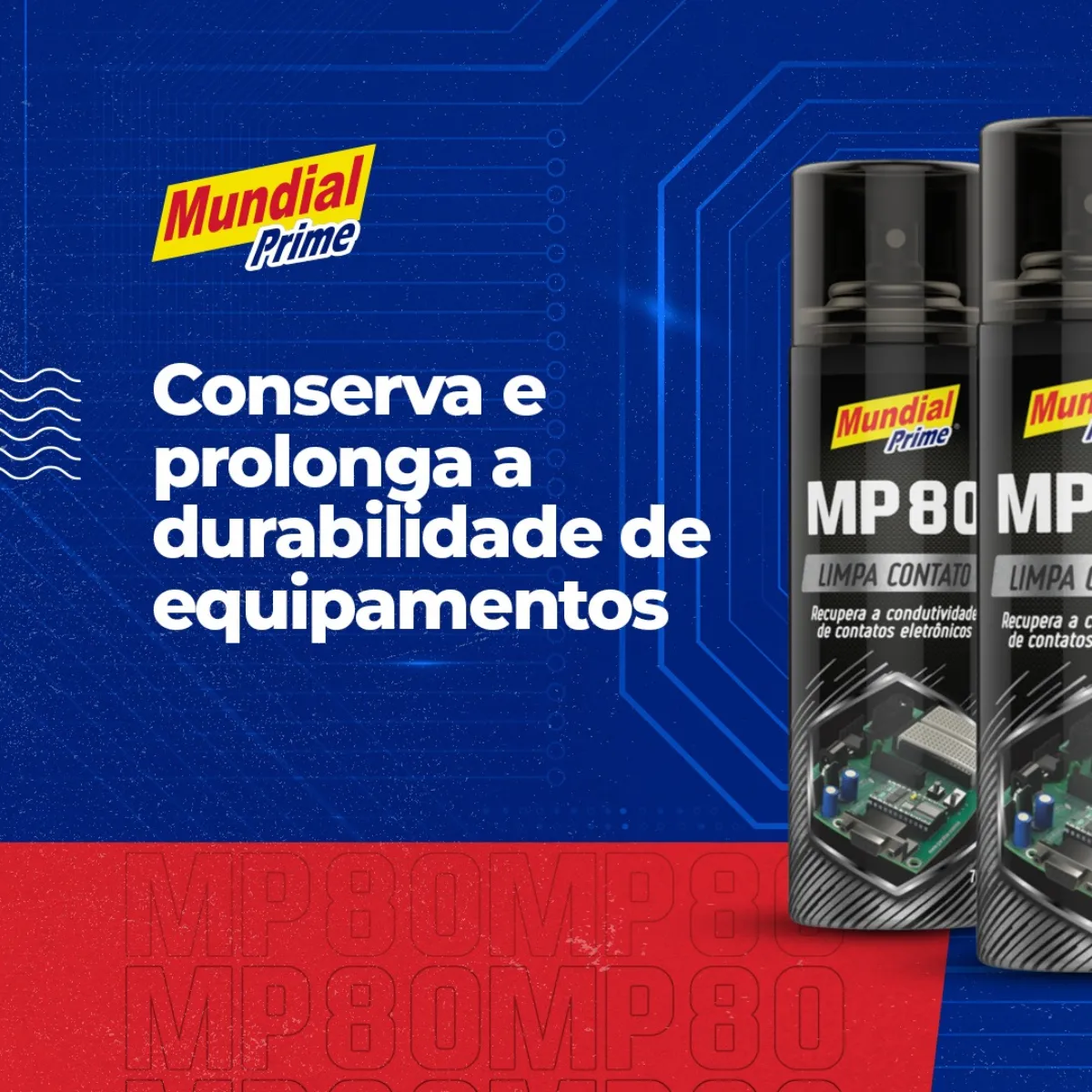 Limpa Contato Spray 300ml Mundial Prime Alta Performance