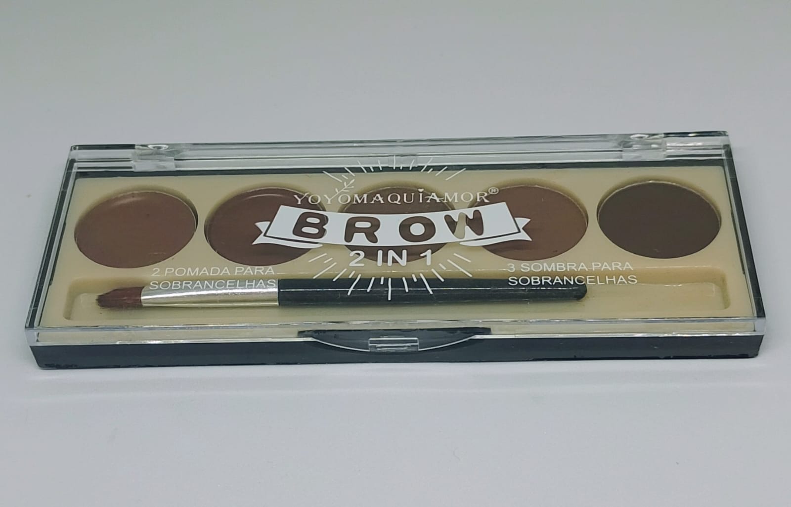 PALETA PARA SOBRANCELHAS SOMBRA E POMADA