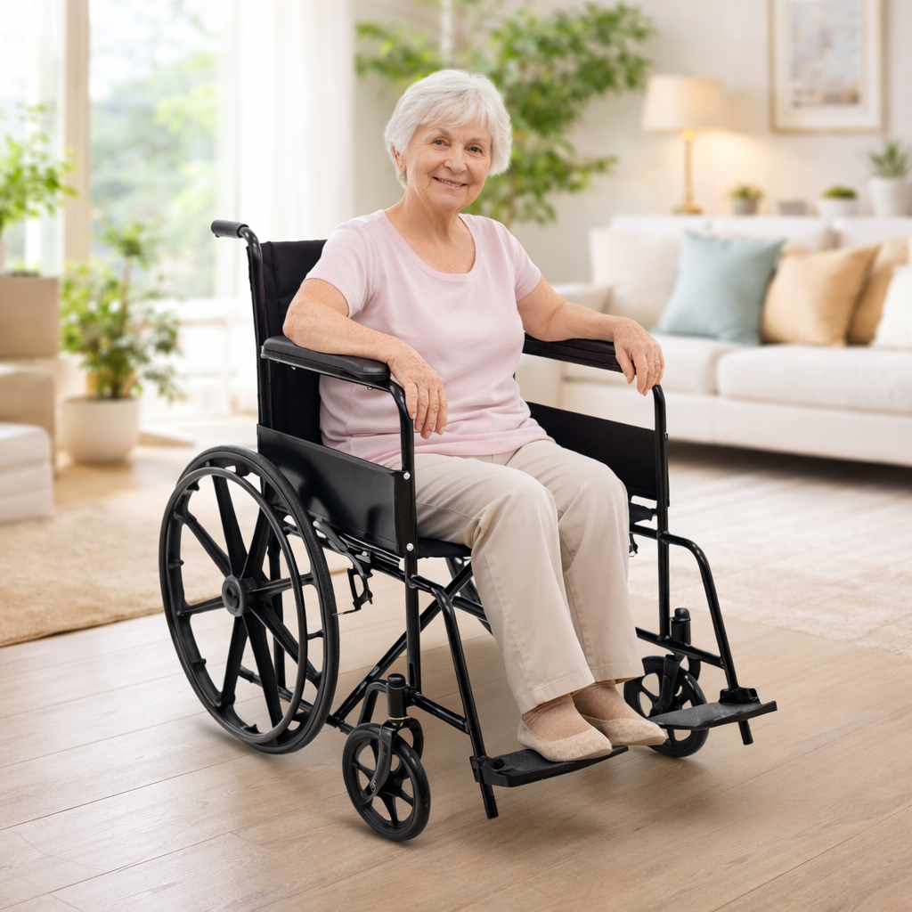 Cadeira de Rodas S90 Senior Care - Supermedy
