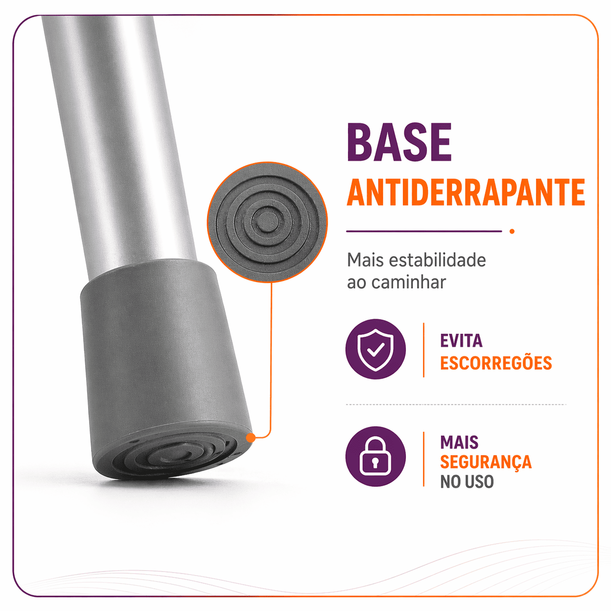 Andador Articulado 3 Barras Até 150 Kg SC300 - Hidrolight