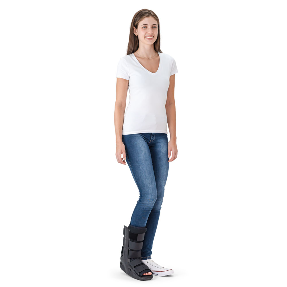 Bota Imobilizadora Standard Preta Modelo Curto - Hidrolight