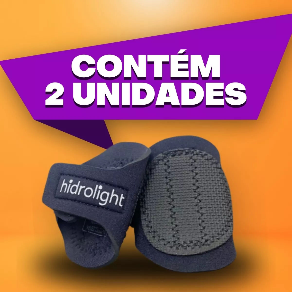 Protetor Palmar Preto Tamanho Único - Hidrolight