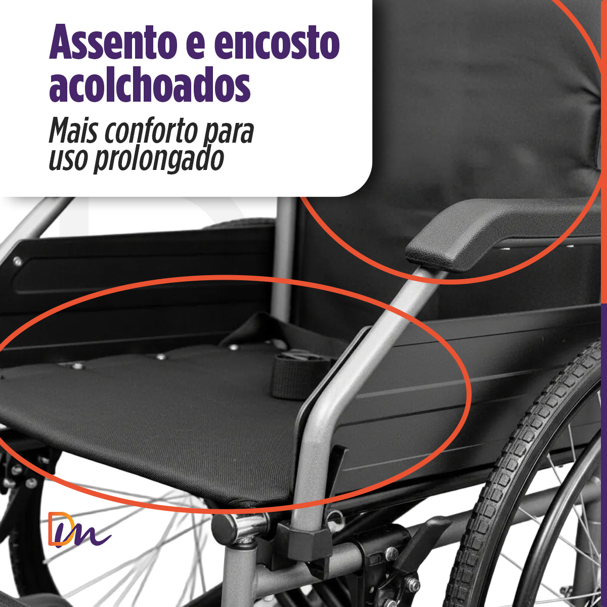 Cadeira De Rodas Basic Até 125Kg - Hidrolight