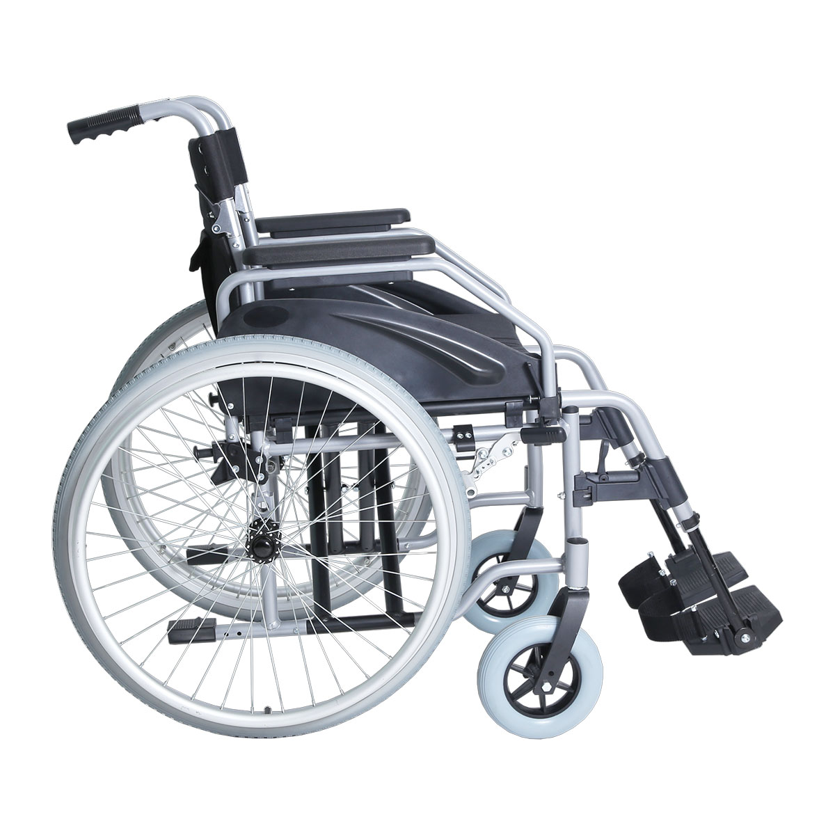 Cadeira De Rodas Alumínio Premium Até 150Kg - Hidrolight