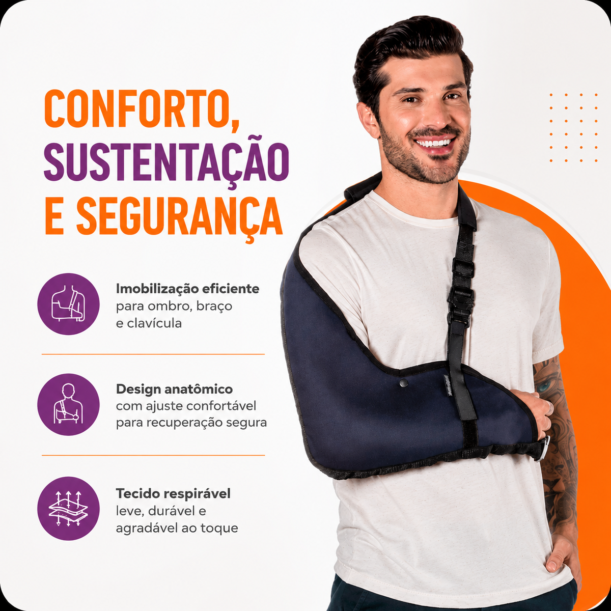Tipoia Imobilizadora Velpeau Basic - Hidrolight