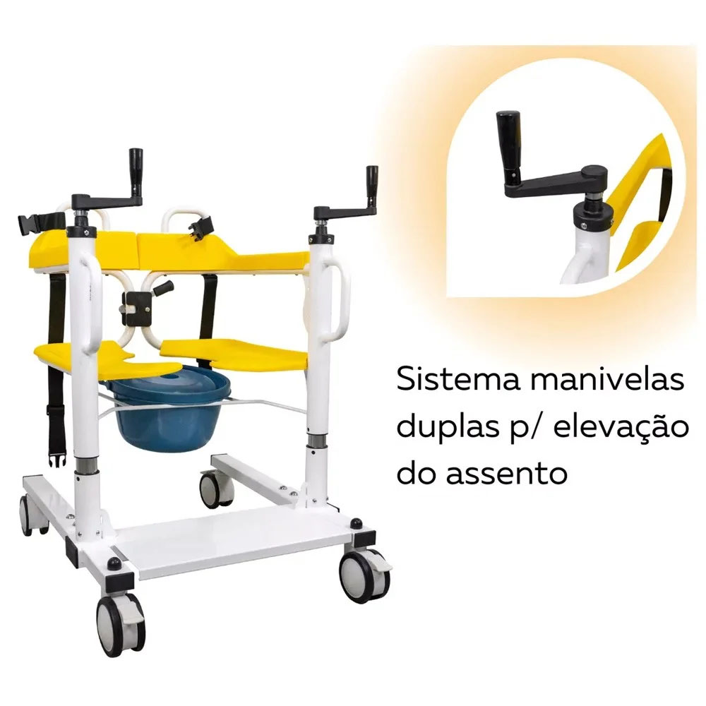 Cadeira de Transferência Multifuncional - Longevitech