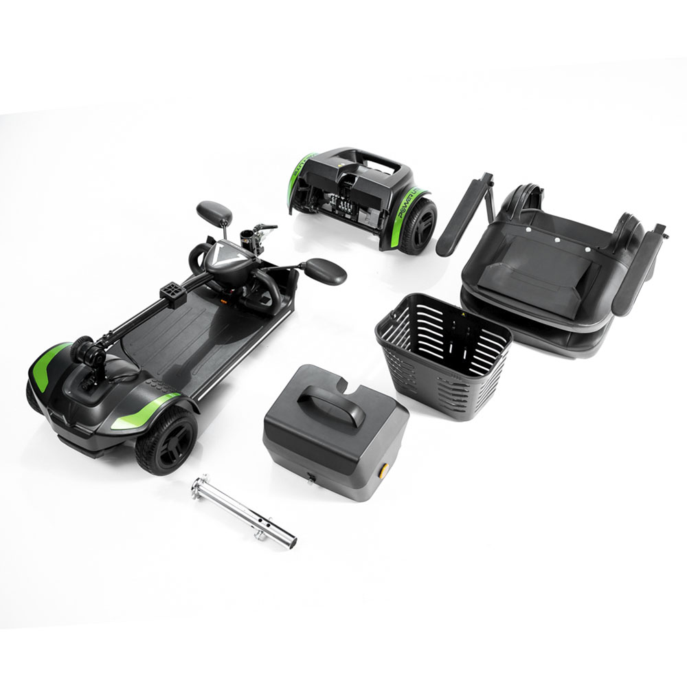 Scooter Motorizada Speed S Até 136 Kg Com 4 Suspensões - Power Lite