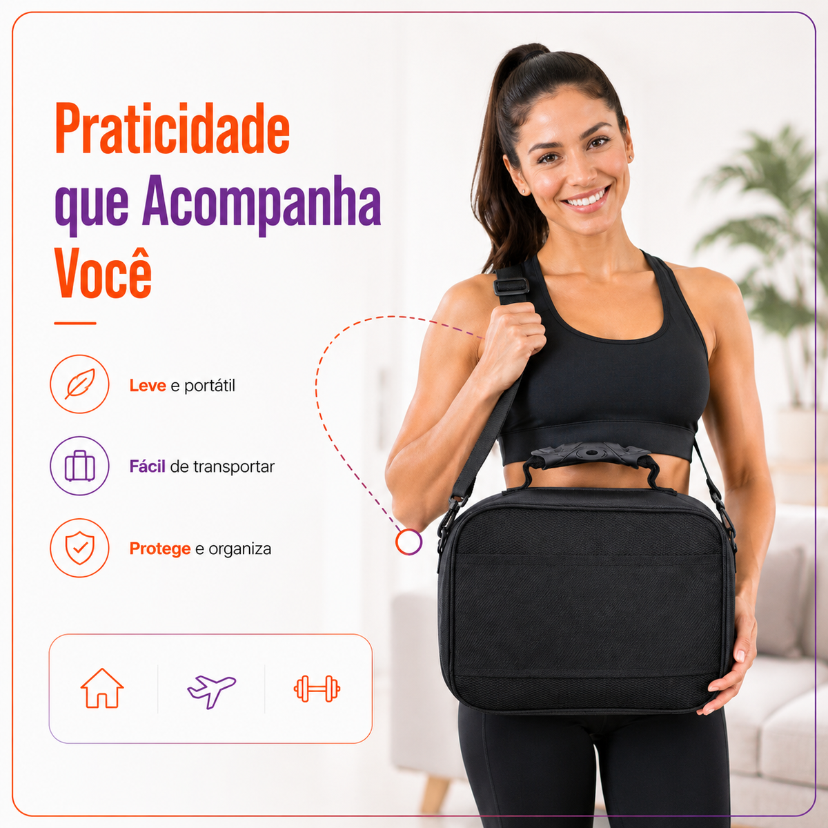 Bota de Compressão Pneumática Sem Fio Air Recovery Tamanho M - Dellamed