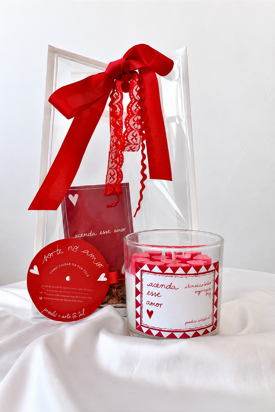 Vela dia dos Namorados - 150g