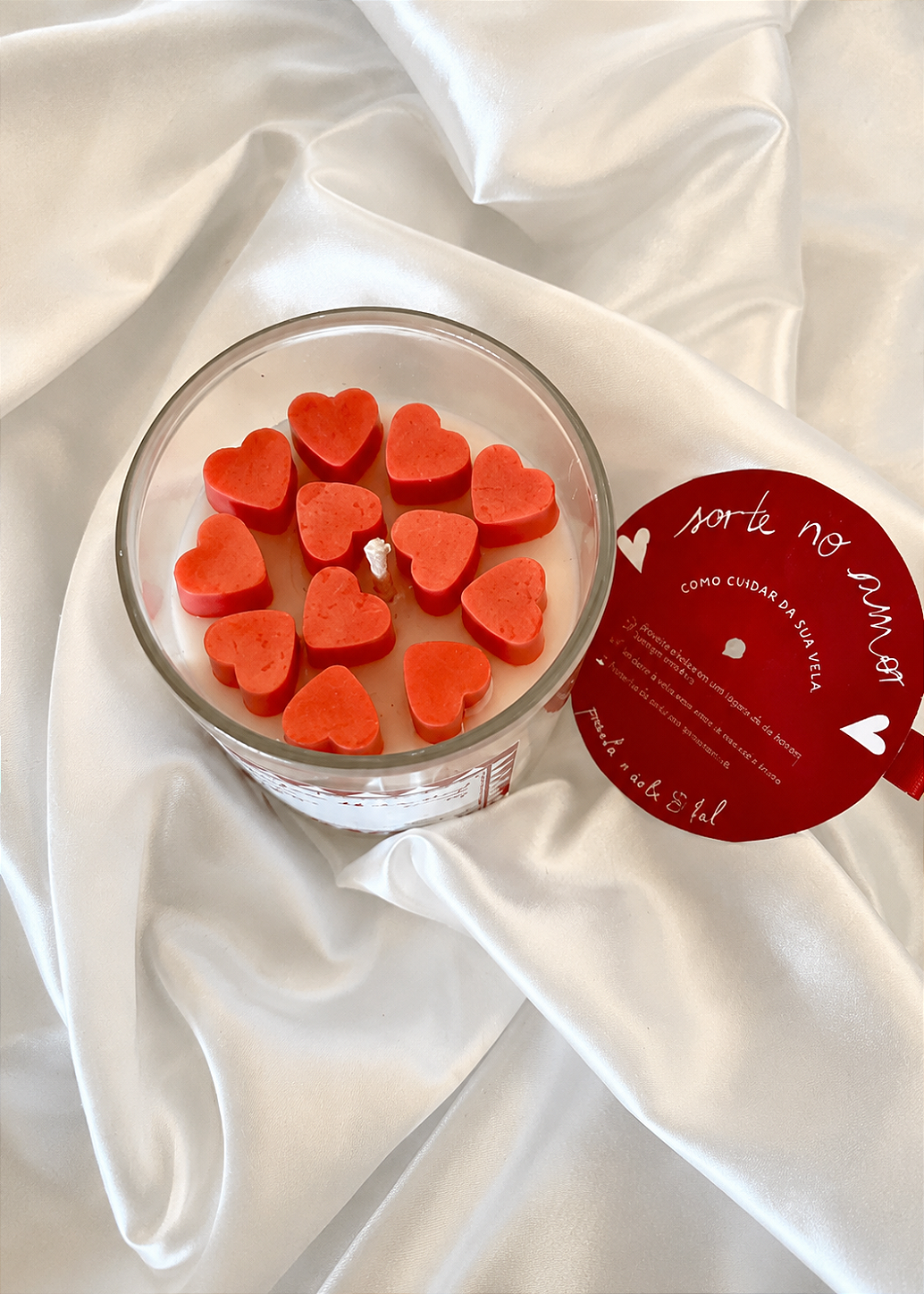 Vela dia dos Namorados - 150g