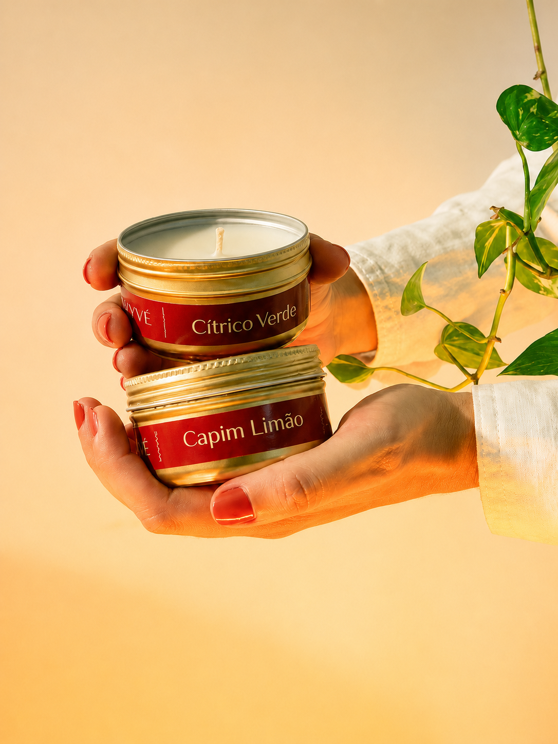 Vela aromática Cítrico Verde - 90g