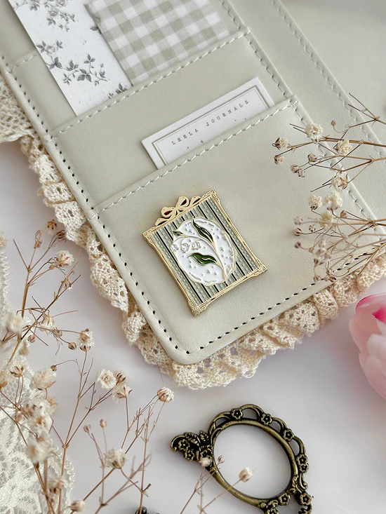 Charm Magnet Lily of the Valley - Leela Journal