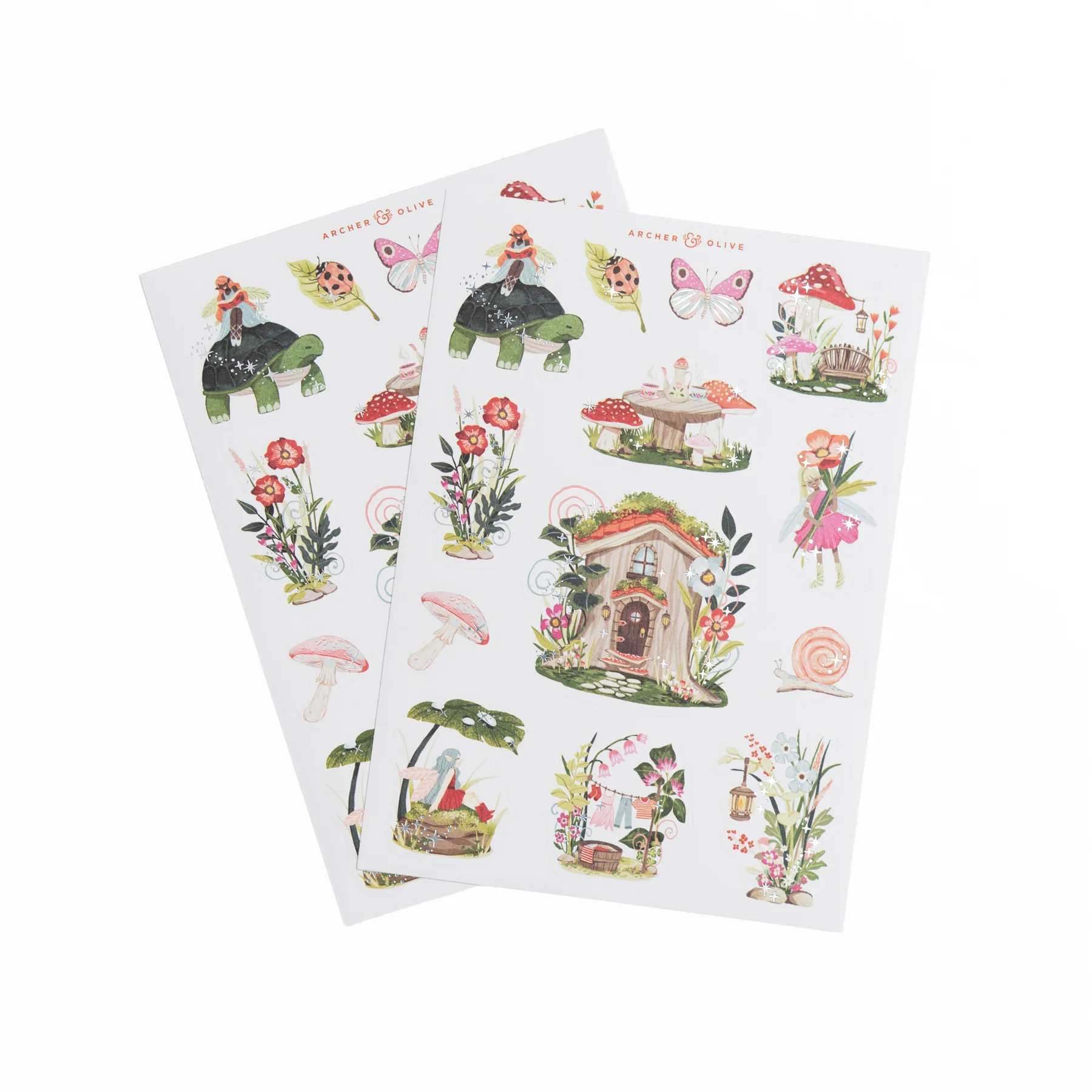 Stickers: Literary Frog - Archer & Olive