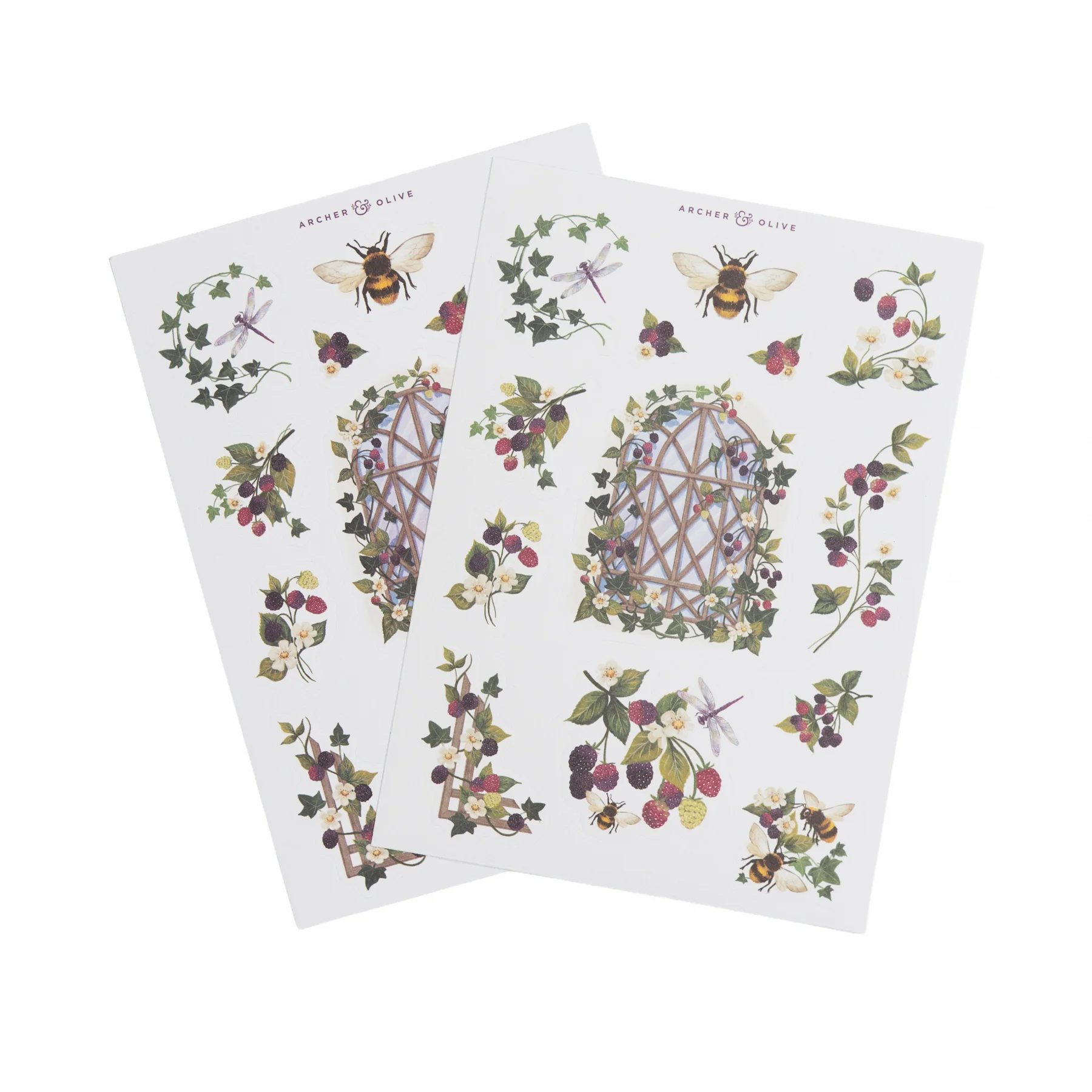 Stickers: Berries & Vines - Archer & Olive