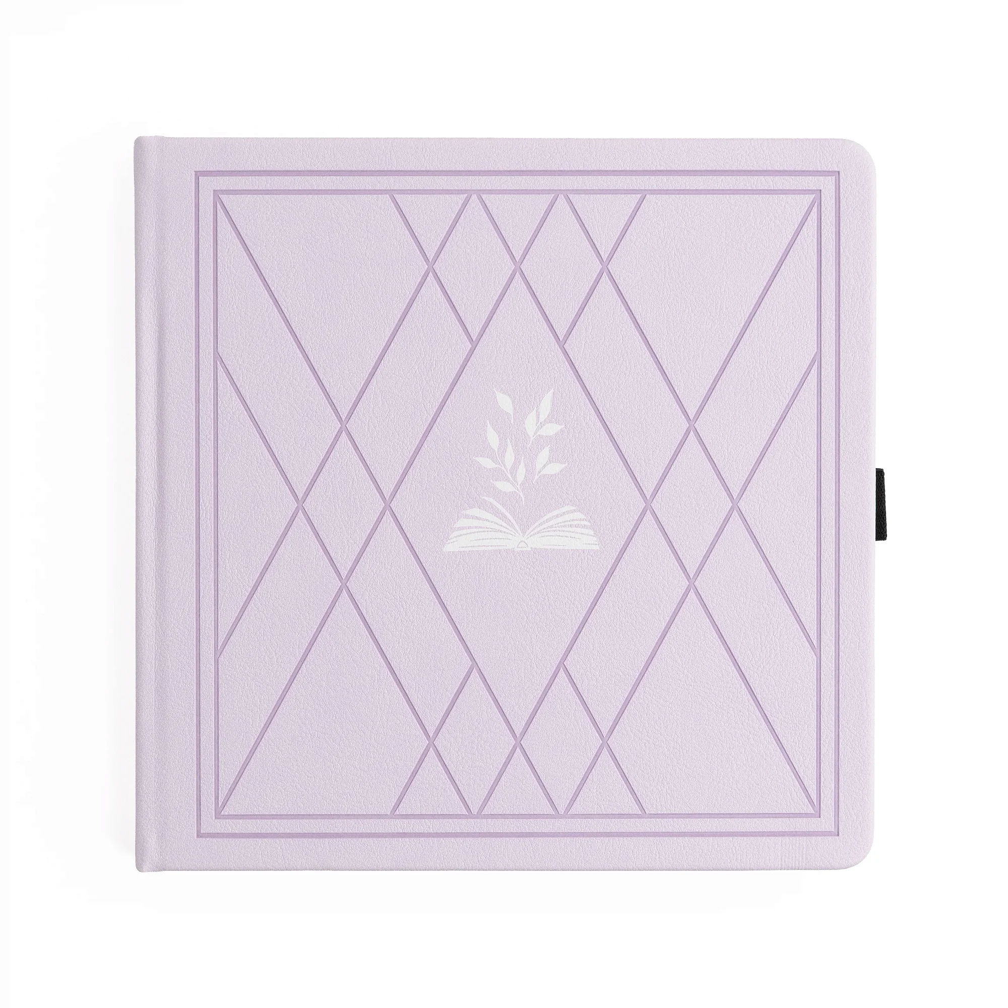 Reading Journal 8x8: Library in Lilac - Archer & Olive