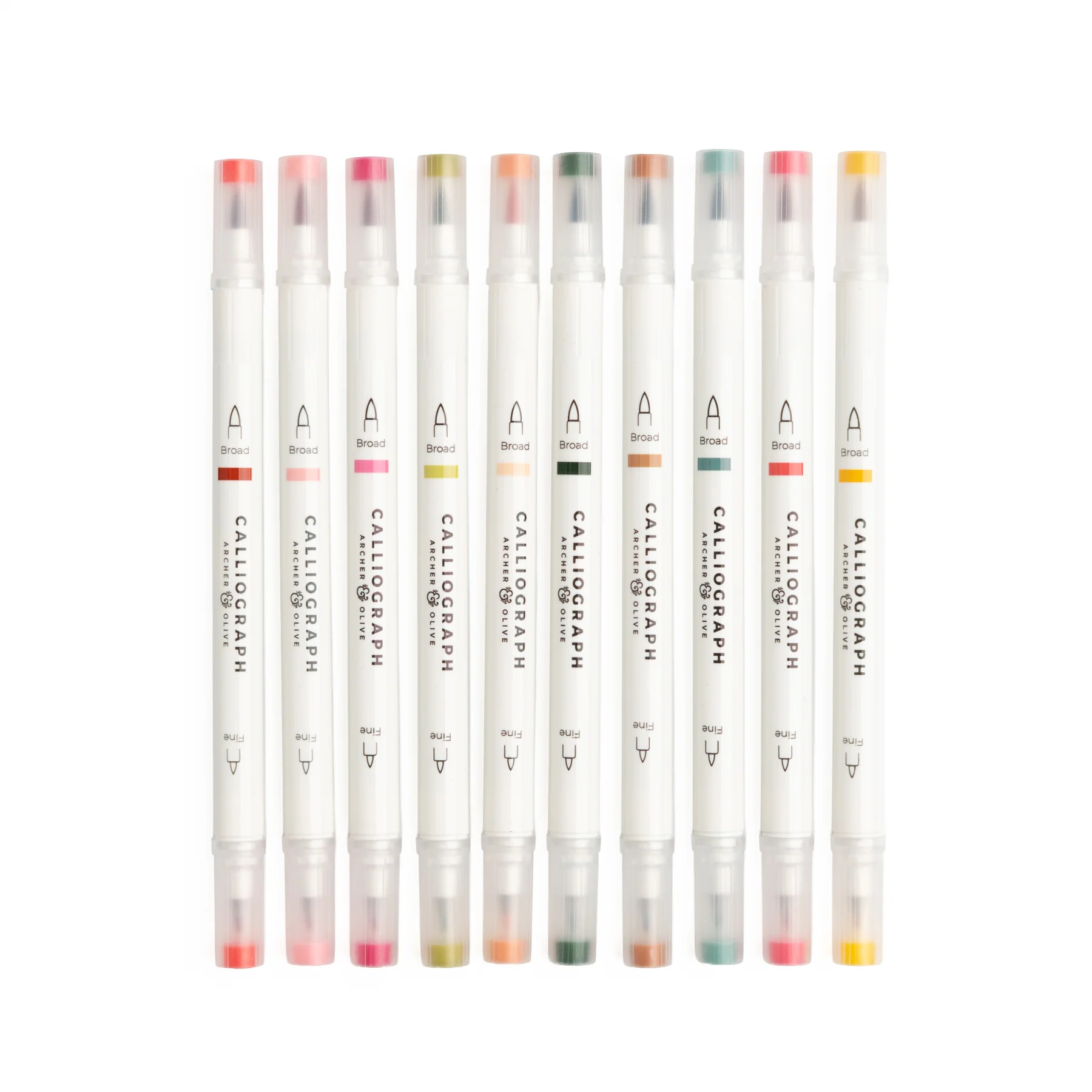 Calliograph Brush Pens Meadow & Vine - Archer & Olive