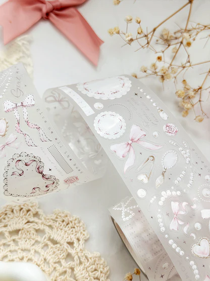 Pet Tape: Bows & Pearls - Leela Journal