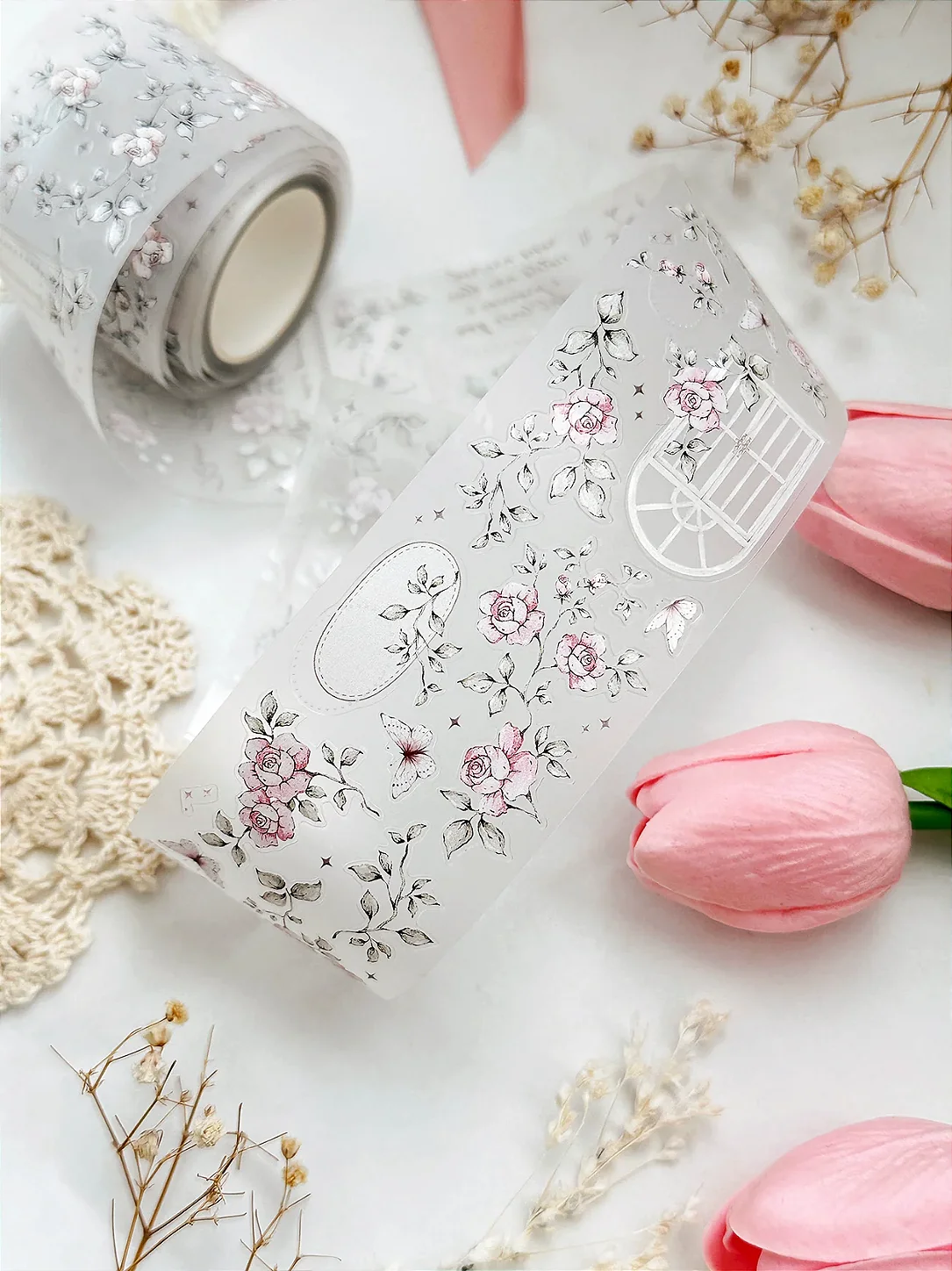 Pet Tape: Field of Roses - Leela Journal