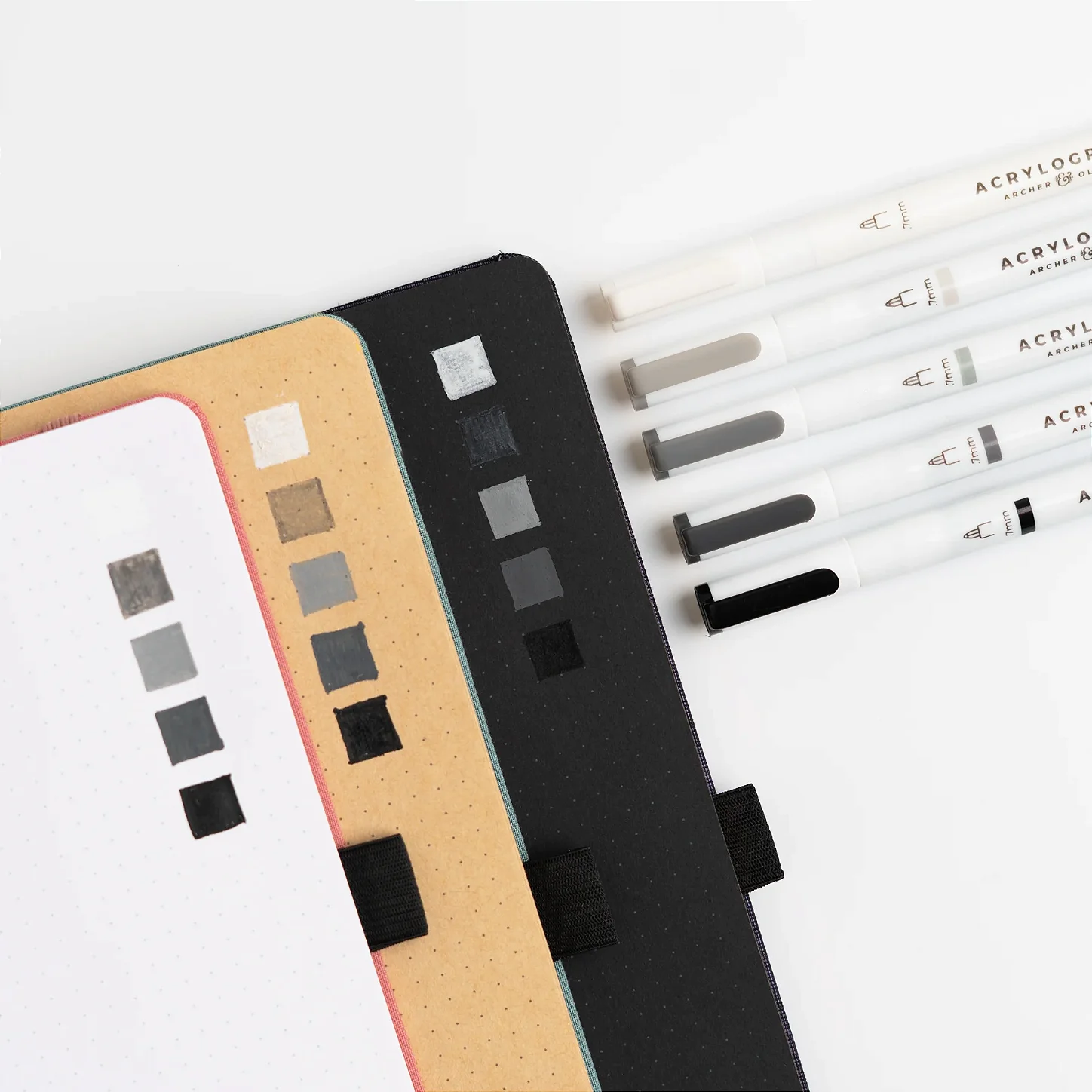 Acrylograph: Tons de Cinza [5] - Archer & Olive