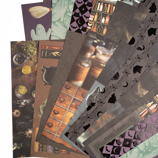 Collage Paper Book: Mystic Magic - Archer & Olive