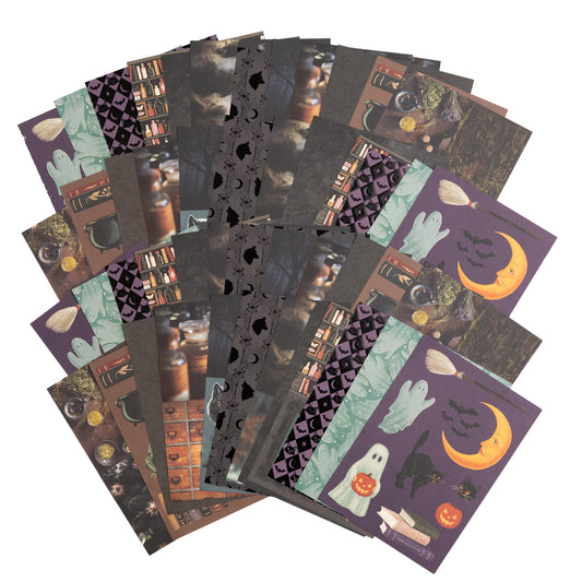 Collage Paper Book: Mystic Magic - Archer & Olive